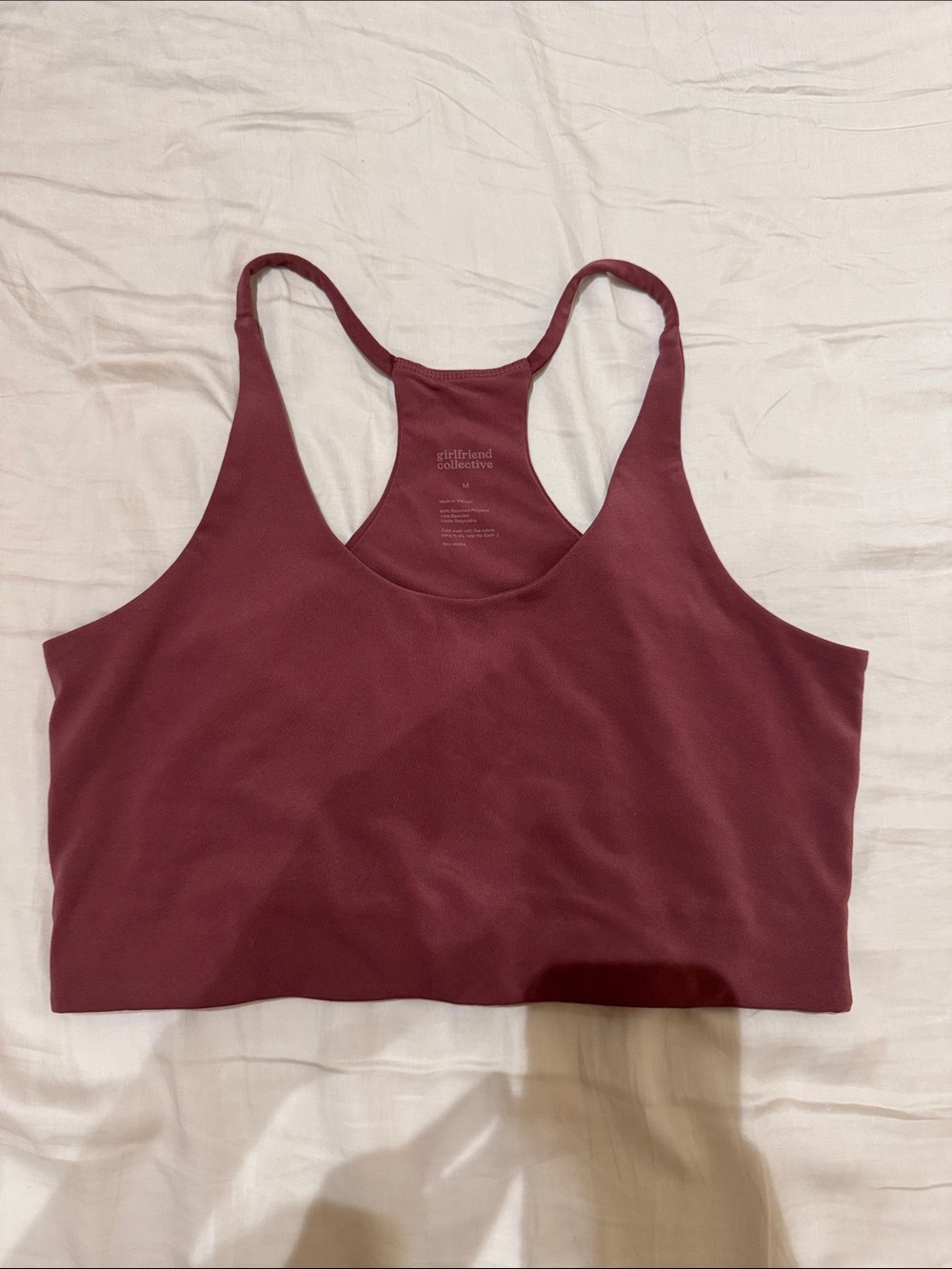 Mauve girlfriend collective tank